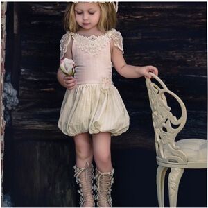 Dollcake Blow Me A Kiss Jumpsuit Romper Size 7